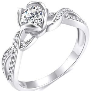 Enchanted Rose Engagement Ring